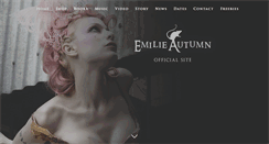 Desktop Screenshot of emilieautumn.com